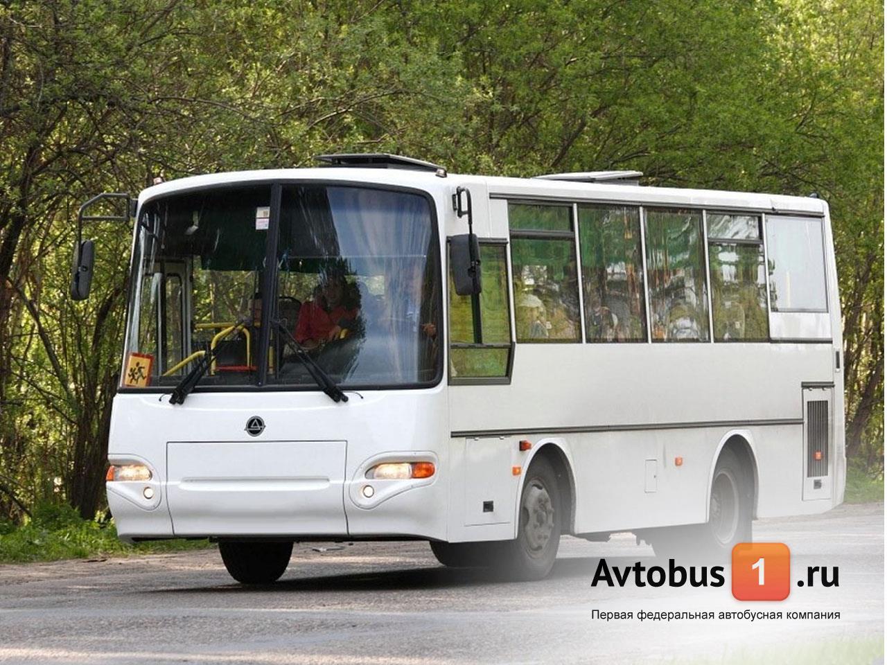 Аренда КАВЗ Аврора (белый) с водителем в Красноярске - Автобус 1